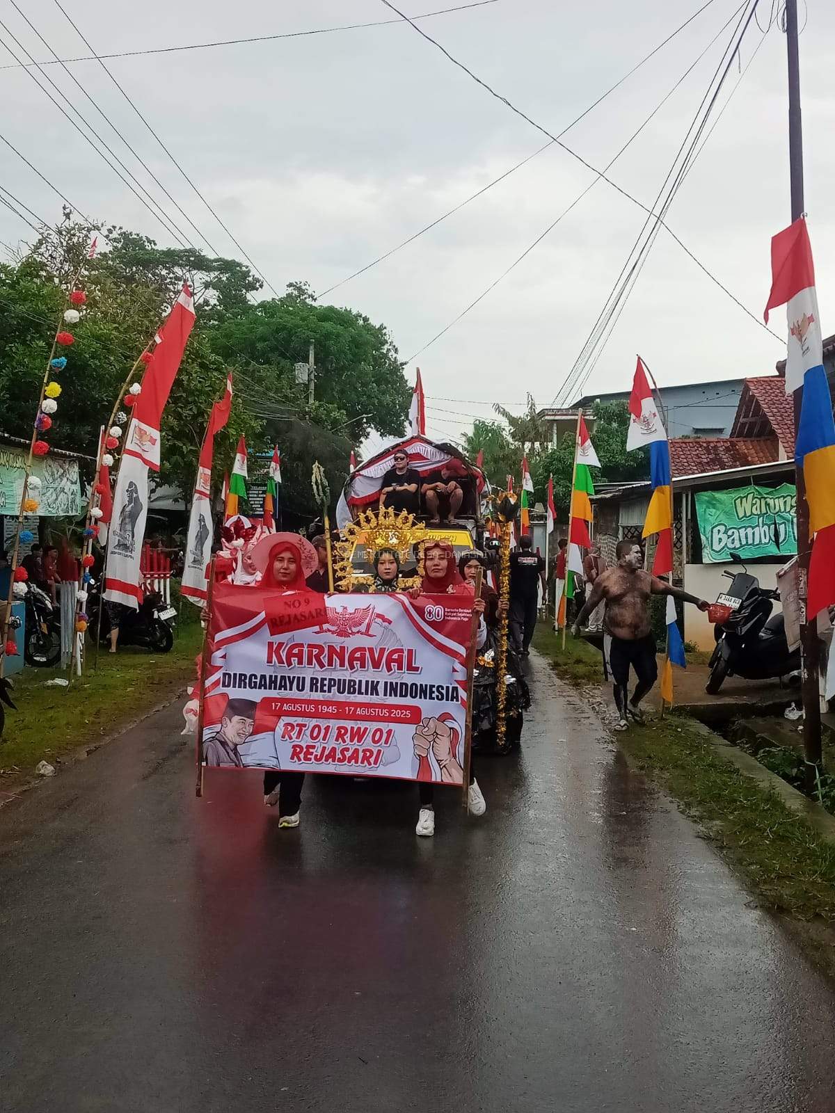 KARNAVAL HUT RI KE -80 DESA DANASRI